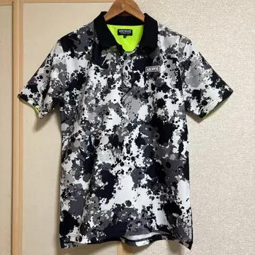 ARCHIVIO 스플래터 패턴 피케 셔츠 46