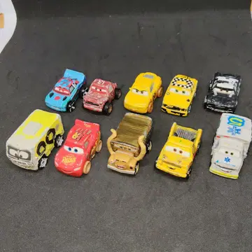 [레어] 미니 미니카 골든 미스프리터 포함 흙탕물 레이서 10대 세트