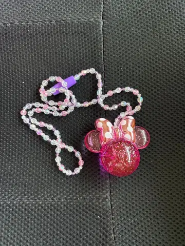 디즈니 미니 빛나는 완구 목걸이