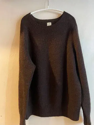 ANATOMICA 다크 브라운 스웨터 42 홀가먼트