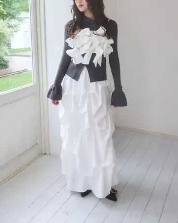 mellowneon 랜덤 턱 스커트