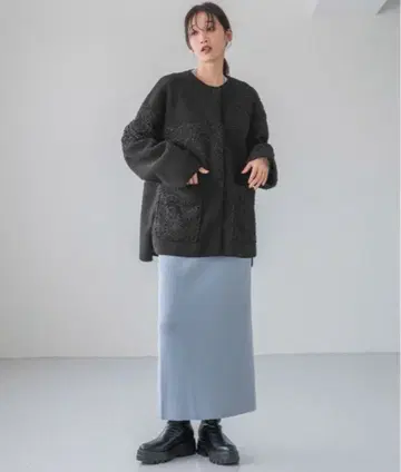 LOWRYS FARM 로리즈팜 패치워크 블루종