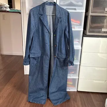 SLY 데님 셔츠 롱