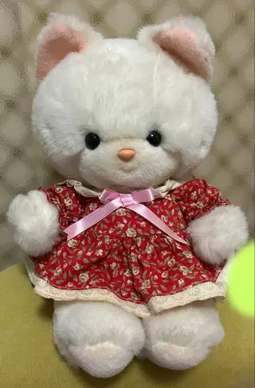 요시토쿠 봉제 인형 크리미 고양이 헤이세이 레트로