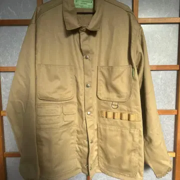 유니버설 오버롤 베이지 커버올