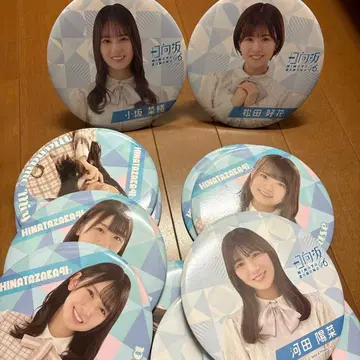 히나타자카46 빅 캔뱃지 12개