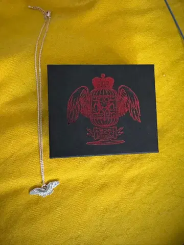 [ 미사용 ] HYDE 블랙 미사 목걸이