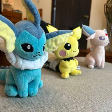 포켓몬 봉제 인형 부이부이 피츄 세트