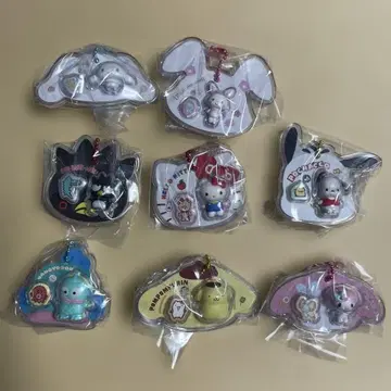 산리오 캐릭터즈 패키지 참&초코 보로 세트