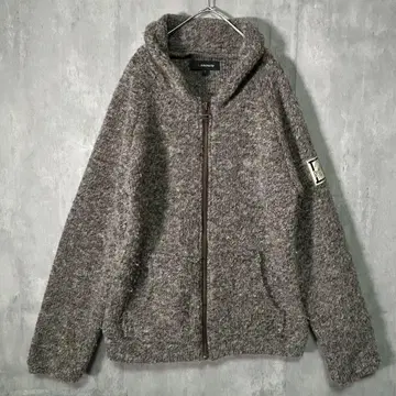 레어 DOROMITE 도로미테 니트 자켓 자수 로고