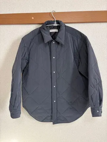 BEAUTY&YOUTH 퀼팅 자켓 그레이