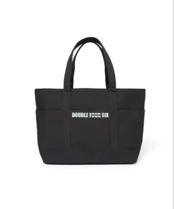 아타에 신지로 DOUBLE FOUR SIX 블랙 토트백