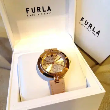 이번 시즌 훌라 FURLA 손목시계 핑크 골드