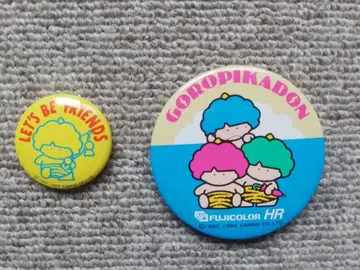 고로피카돈 배지 2개 세트 산리오