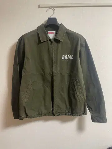로이알 밀리터리 자켓 MEDIUM 올리브 그린