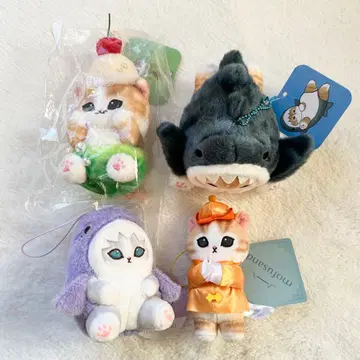 mofusand 봉제 인형 마스코트 묶음 판매 세트