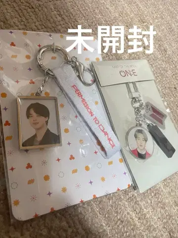 JIMIN 키링 두 개 세트