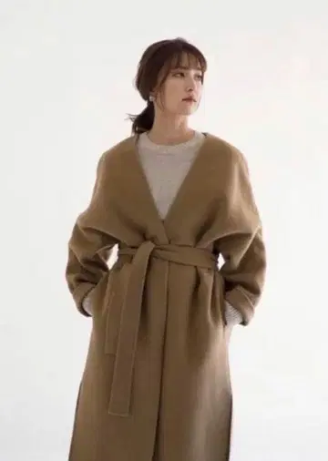 Nae 노카라 가운 코트