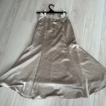 anuans 새틴 머메이드 스커트