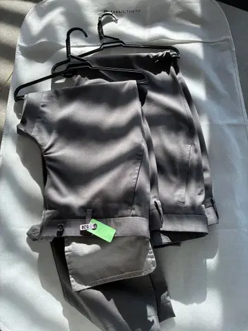 클리닝 완료 FABRIC TOKYO 팬츠 2장