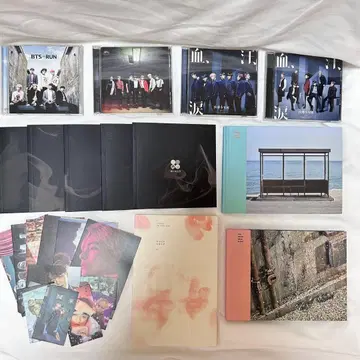 BTS CD DVD 앨범 / WINGS 피 땀 눈물 RUN YOUTH