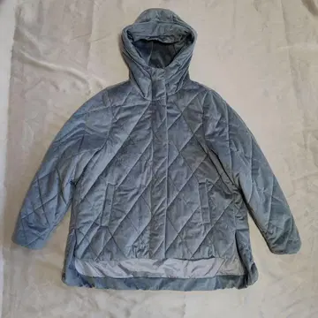 RUIRUE 퀼팅 자켓 후드 부착