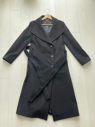 [ 가격 인하 ] ROPE 로페 블랙 롱 코트