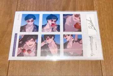 그랑블루 페스티벌 2025 증명사진풍 스티커 베리알