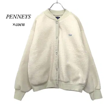 Penneys [ coen 콜라보 ] 크루넥 보아 블루종 M 페니즈