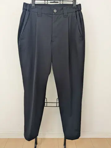 UNITED TOKYO 크롭 팬츠 허리밴딩 블랙 사이즈 1