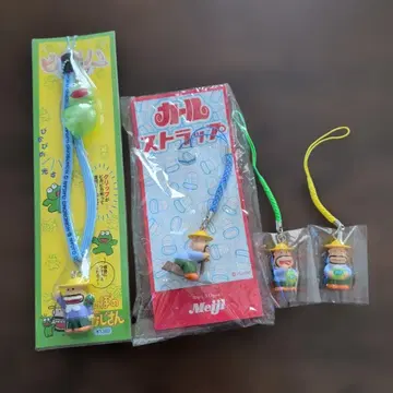 메이지 컬 아저씨 스트랩 4개 세트