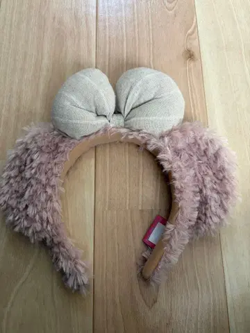 핑크 귀달린 머리띠