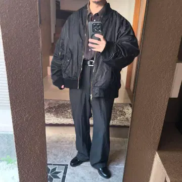 LAWPRO MA-1 플라이트 자켓 블랙