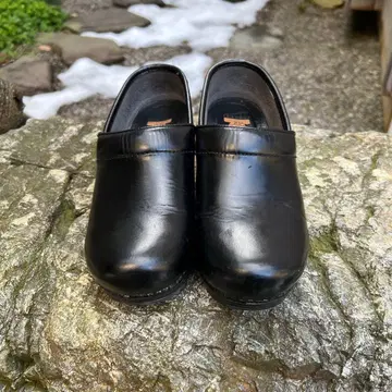 단스코 dansko 블랙 xp 가죽 신발 37 24cm