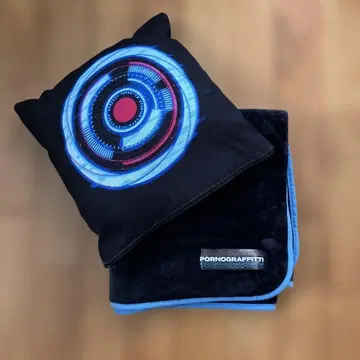 포르노그라피티 쿠션 담요 라이브 굿즈