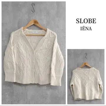SLOBE IENA 아이보리 가디건 S~M 상당