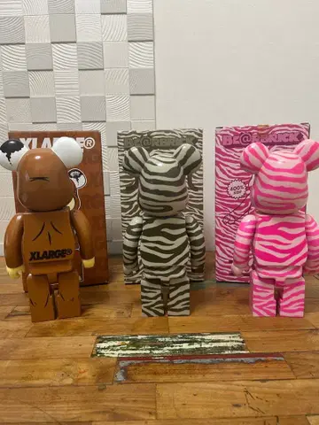 BE@RBRICK 400% x-girl, XLARGE 세트