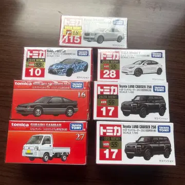 토미카 세트 판매 초회 특별 사양 등 7대
