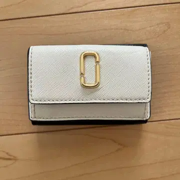 [중고] MARC JACOBS 마크제이콥스 3단 폴더형 미니 지갑