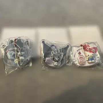 헬로키티 쿠로미 바츠마루 패키지 참 초코보로 3개 세트