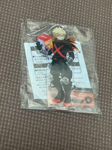 히로아카 스탠드 포함 빅 아크릴 플레이트 바쿠고 카츠키 남코 한정판