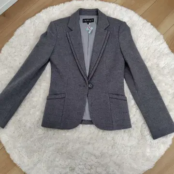 3호 컨디션 최상 INDIVI 그레이 테일러드 자켓