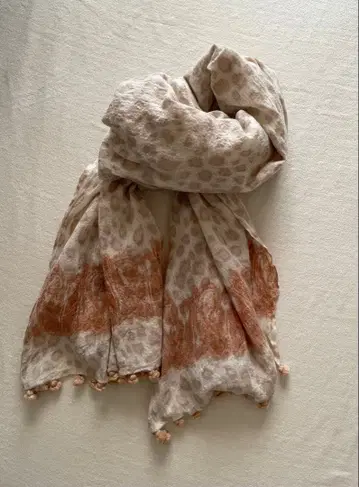 투모로우랜드 구매 * ne Quittez pas 레오파드 무늬 스톨