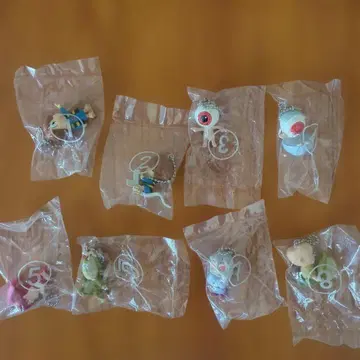 게게게의 키타로 키체인 8개 세트 컴플리트 마스코트 상자 없음