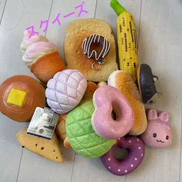 디저트 모양 말랑말랑 장난감 세트