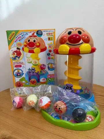 박스 있음 호빵맨 쿠루코로타워