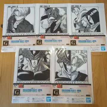 제일복권 드래곤볼 40th G상 코믹스 클리어 파일 세트 5종
