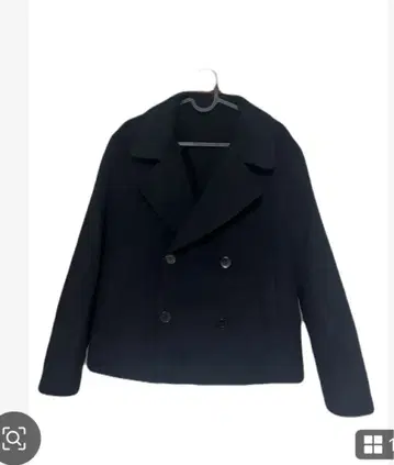 네이비 코트 유니클로