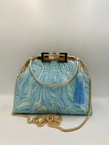 [ 핸드메이드 ] 가마구치 백 3way #537