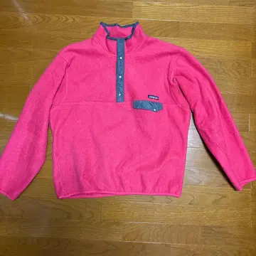 patagonia 핑크 플리스 자켓 L